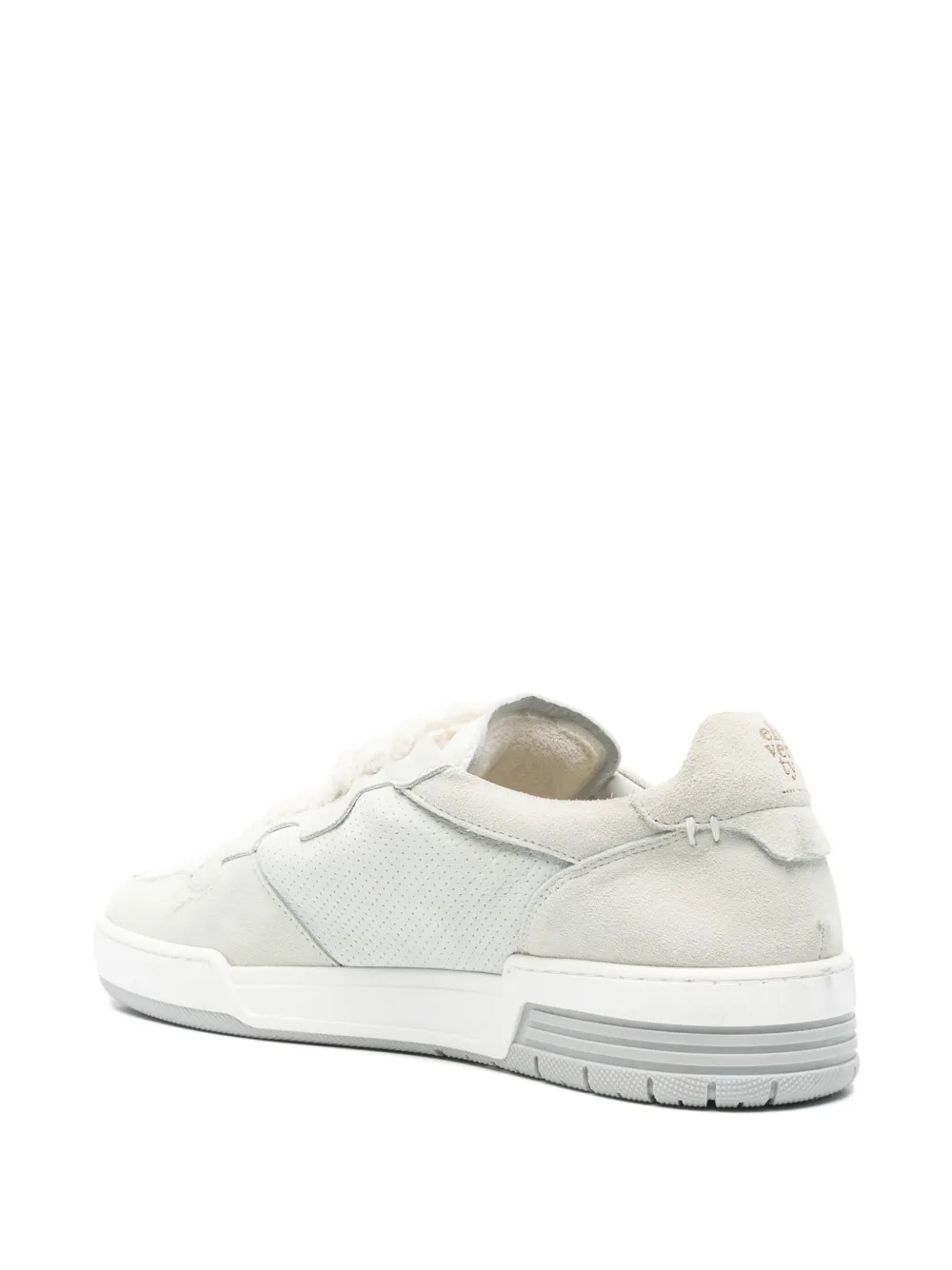 Eleventy Sneakers met geperforeerd detail Wit
