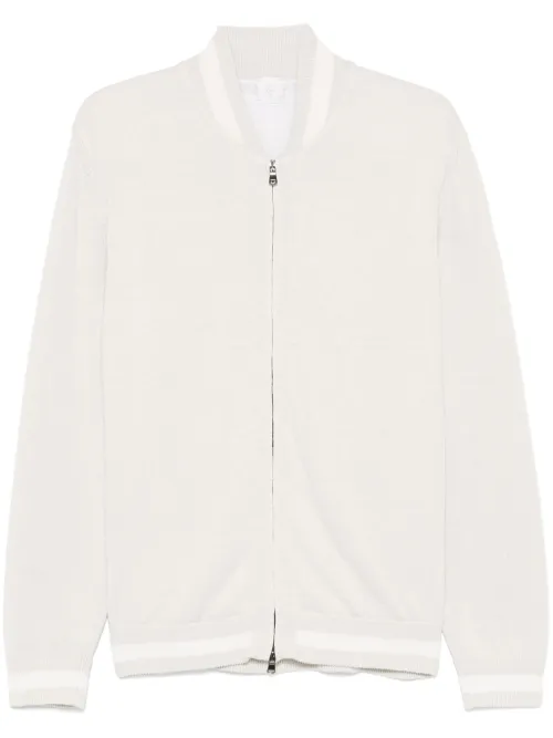 Cardigan à col contrastant - Eleventy - Modalova