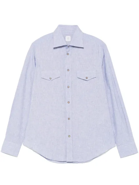 Eleventy Western-style shirt