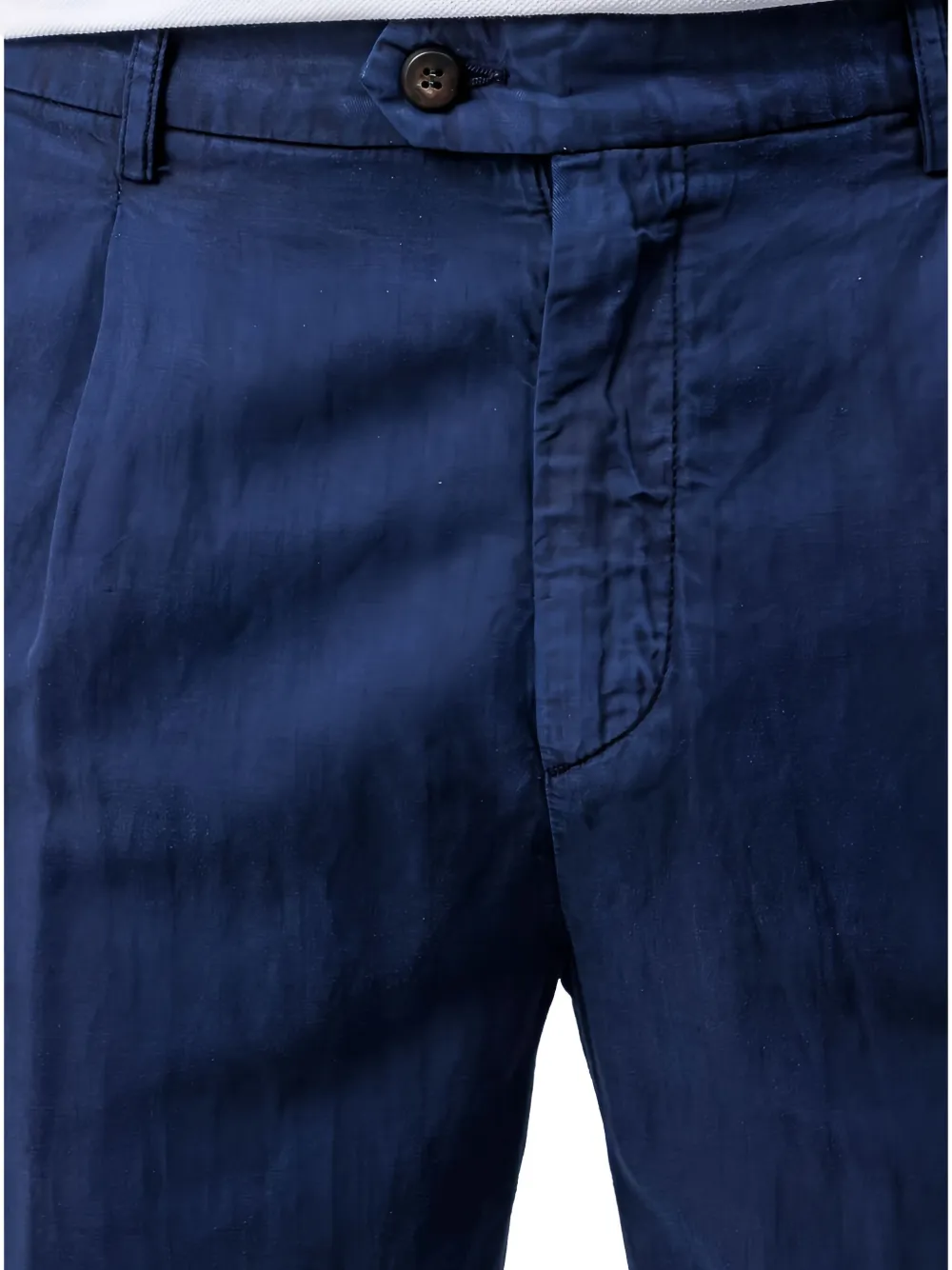 Eleventy Plooibroek Blauw