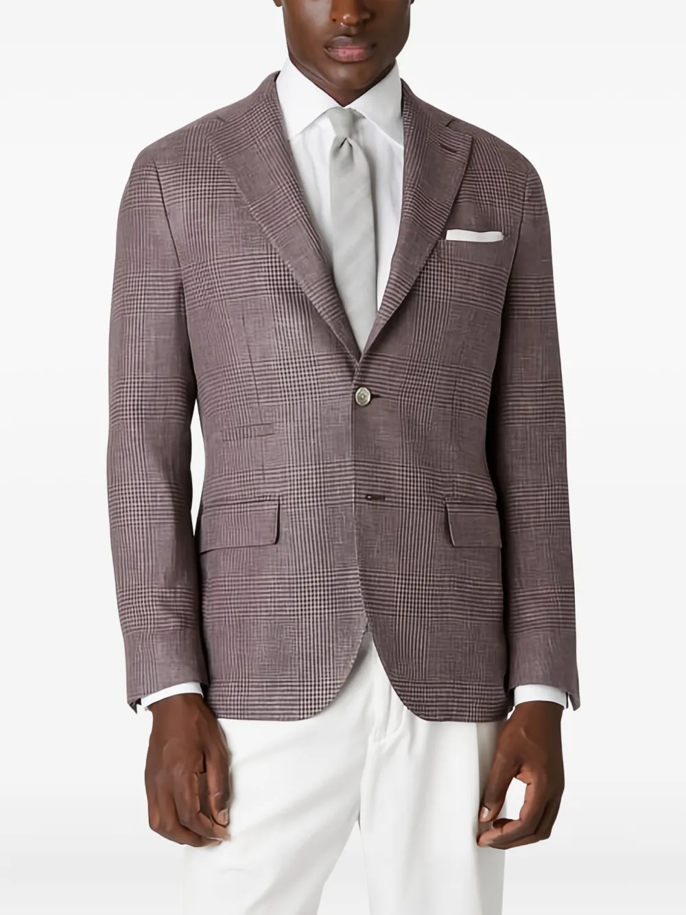 Eleventy blazer con botones y cuadros estampados | Blazers | Image 2