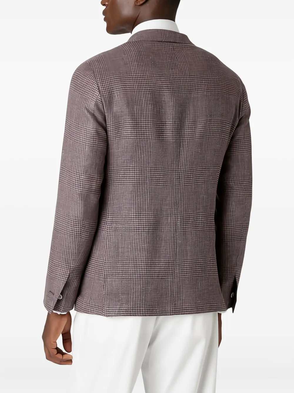 Eleventy Blazer met enkele rij knopen Paars