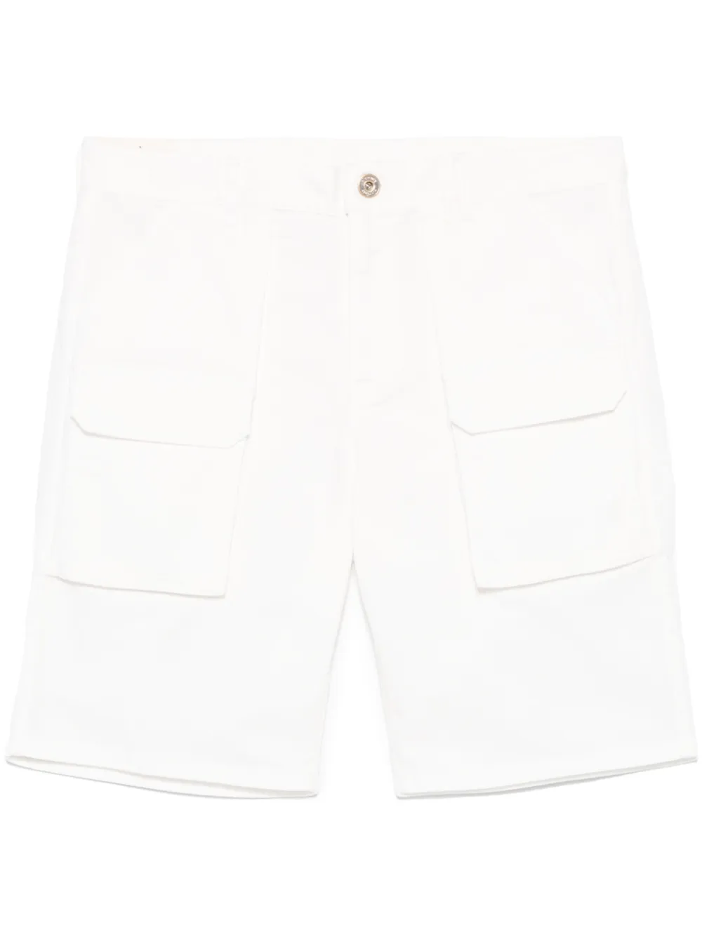 Eleventy shorts cargo con logo en los botones | blanco | Image 1