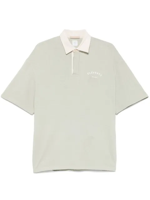 Eleventy cotton polo shirt