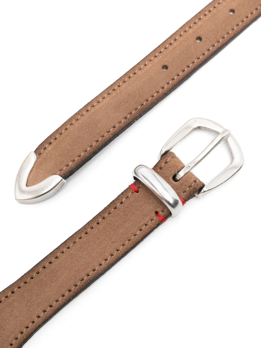 Eleventy Geweven riem - Beige