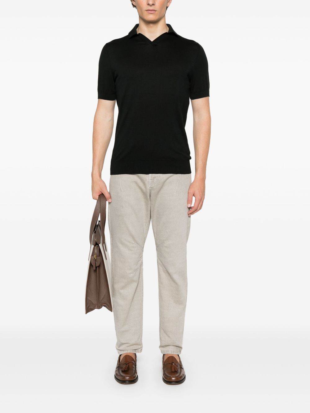 Eleventy tapered jeans - Neutrals