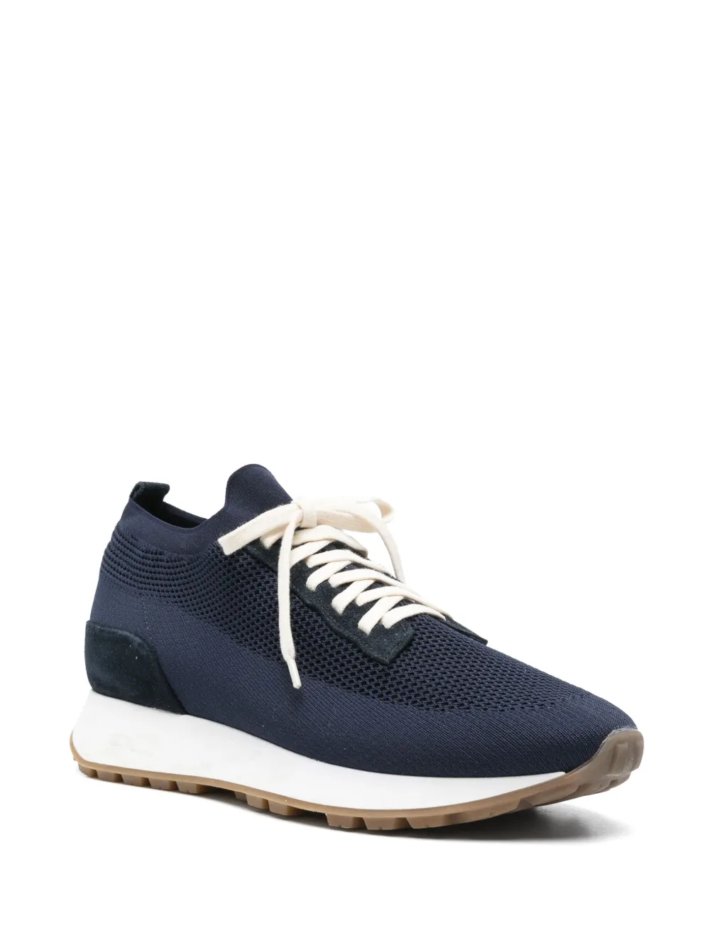 Eleventy Gebreide sneakers Blauw