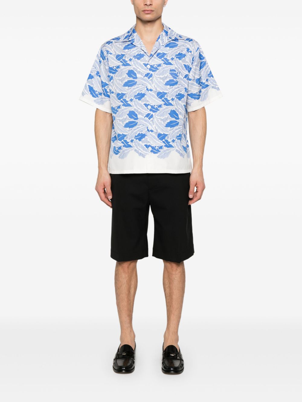 Prada printed shirt - Blauw