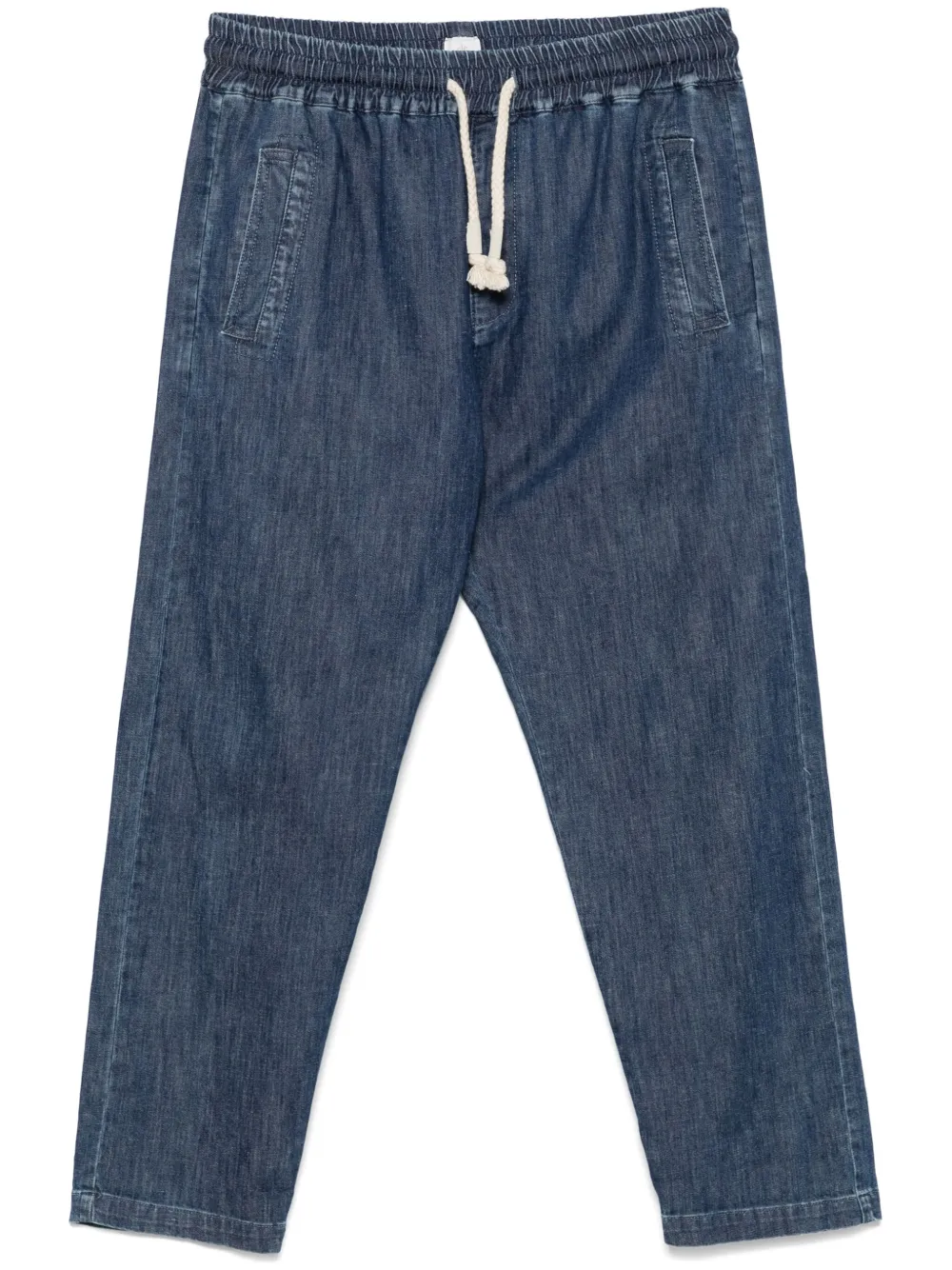 Eleventy Broek met toelopende pijpen Blauw