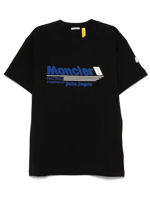Palm Angels x Moncler Racing logo T-shirt 