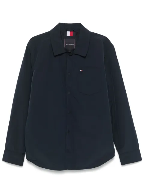 Tommy Hilfiger logo-print padded jacket