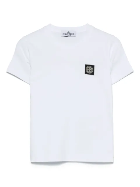 Stone Island Junior playera con parche del logo