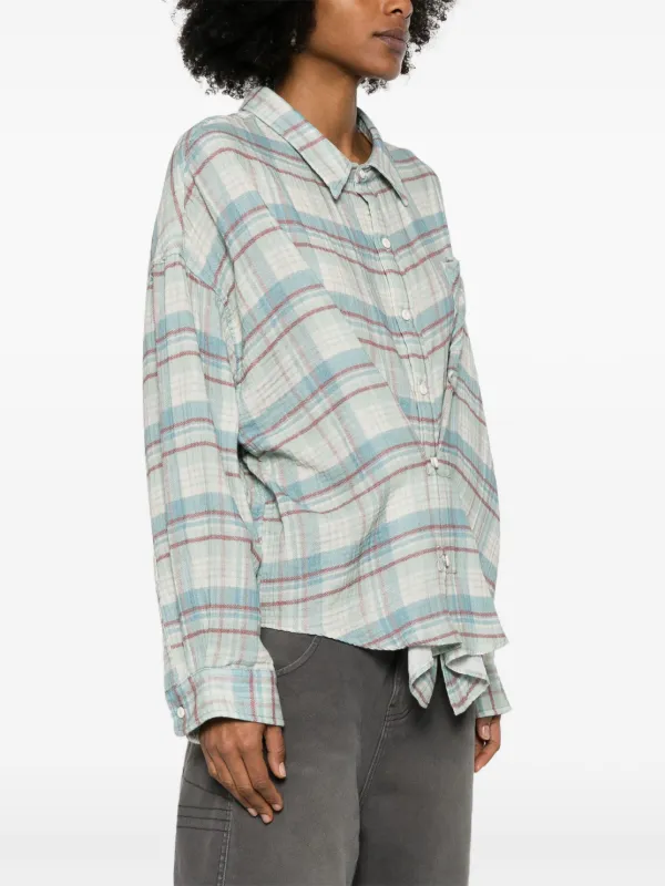R13 double-front Shirt | Blue | FARFETCH