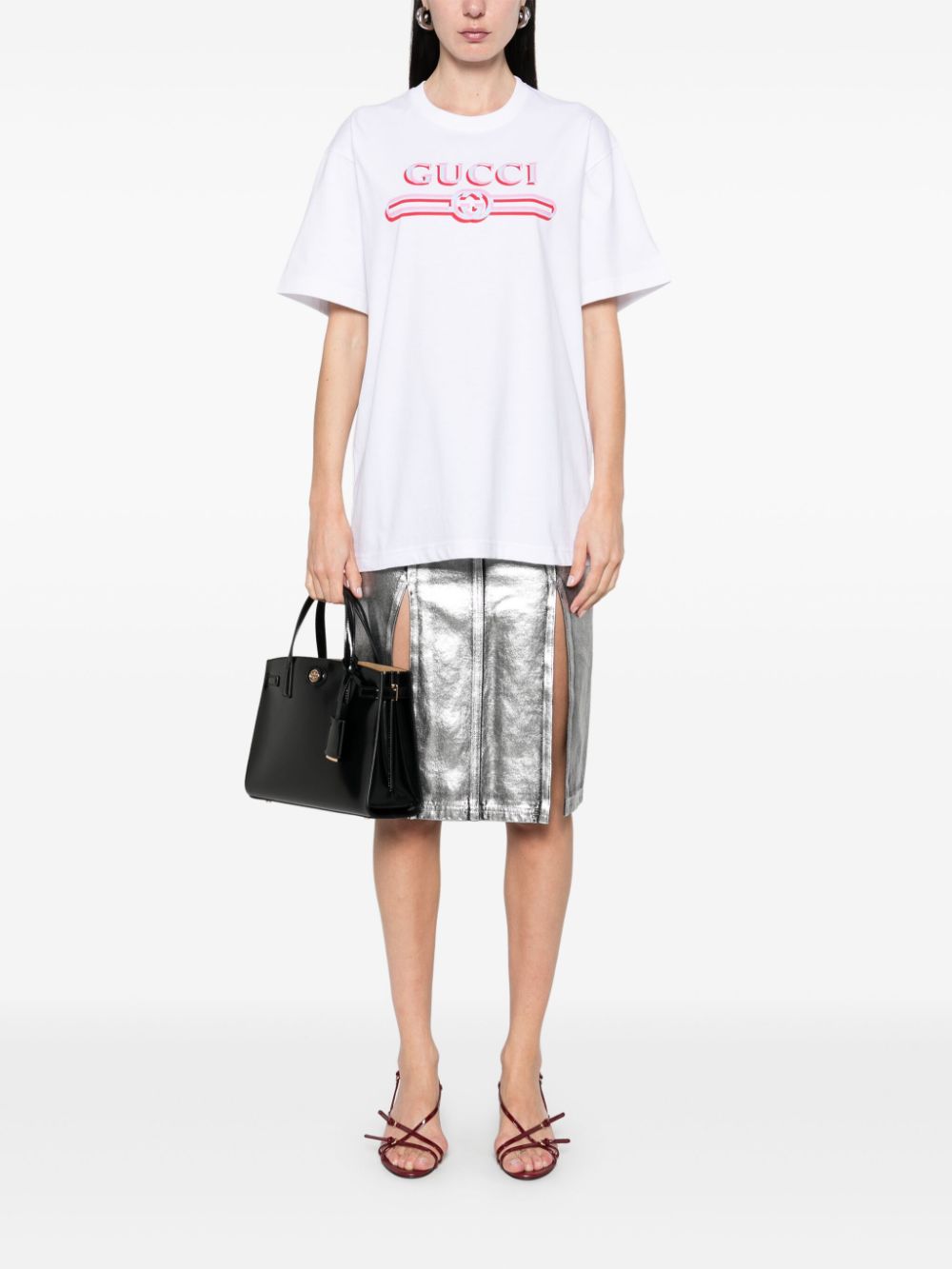 Gucci T-shirt met print - Wit