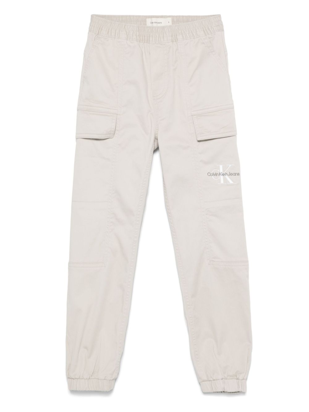 Calvin Klein Kids woven cargo trousers - Neutrals