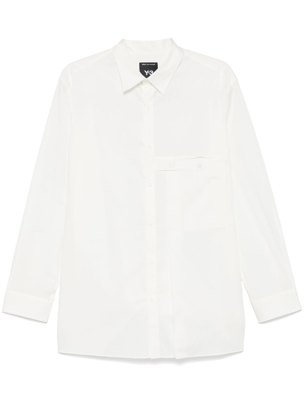 Y-3 poplin shirt - White