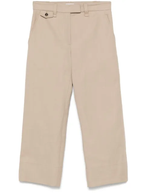 Brunello Cucinelli twill-weave trousers