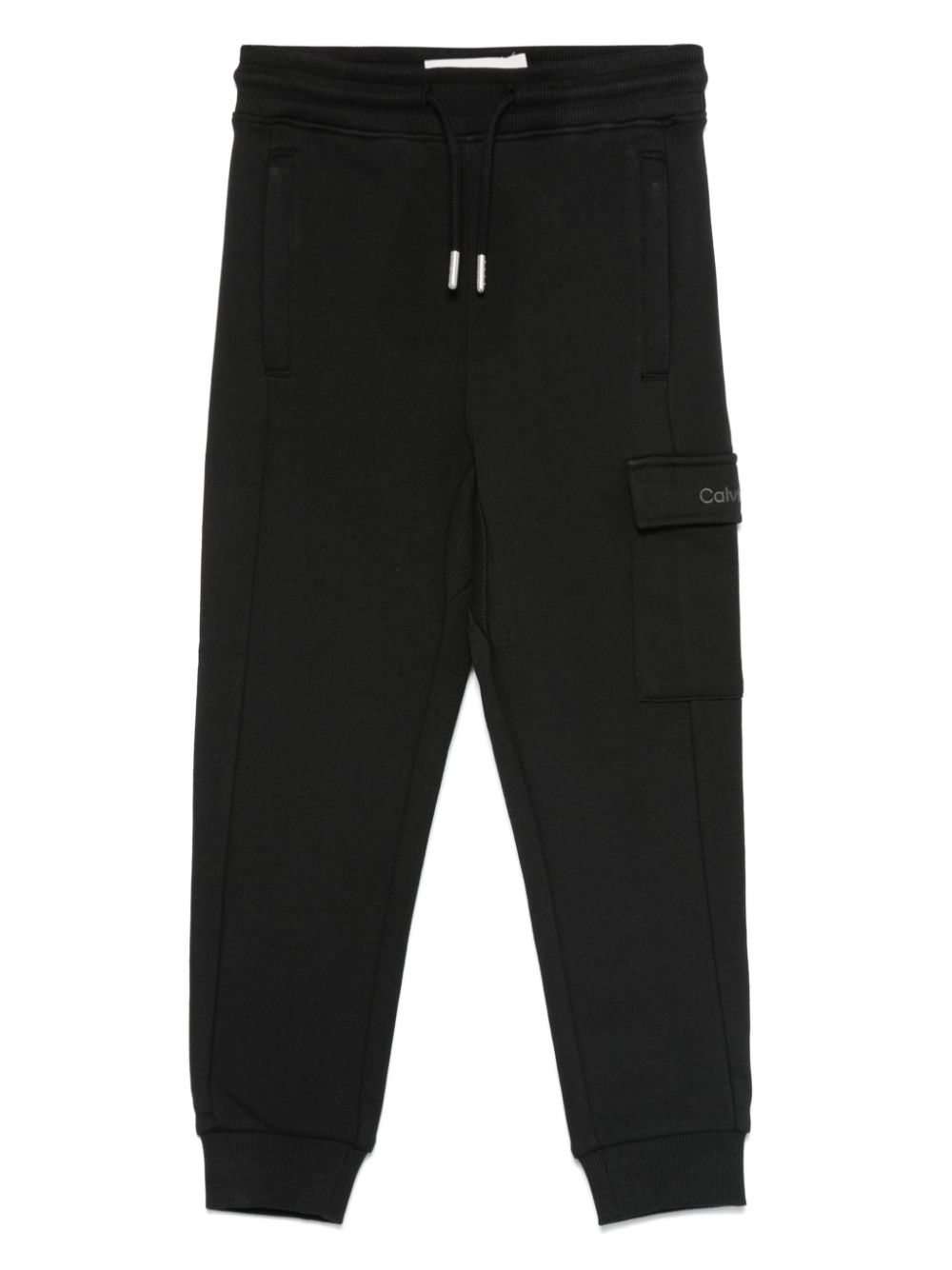 Calvin Klein Kids Cargo trainingsbroek Zwart