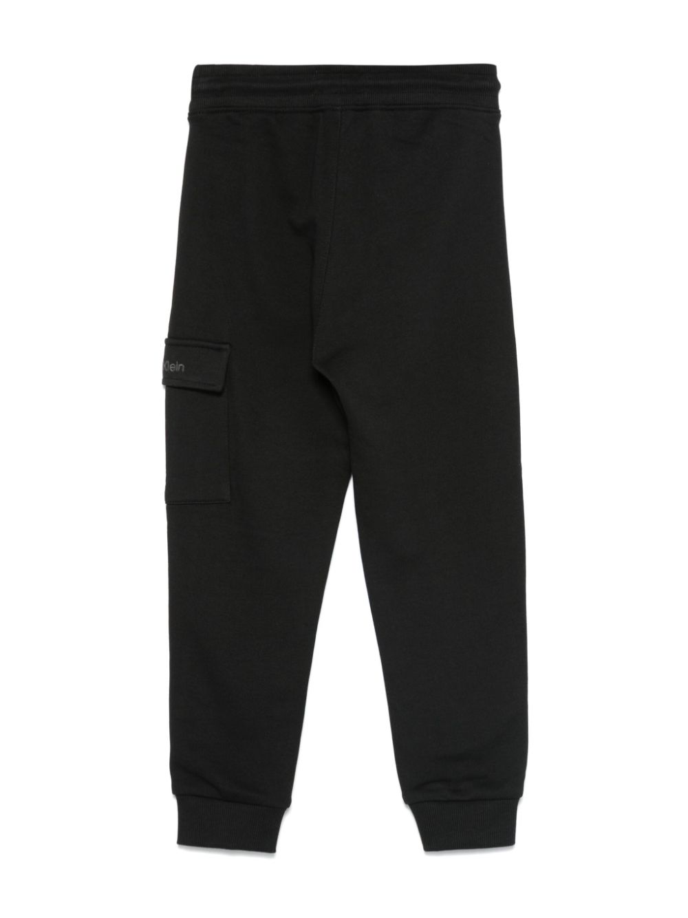 Calvin Klein Kids cargo sweatpants - Black