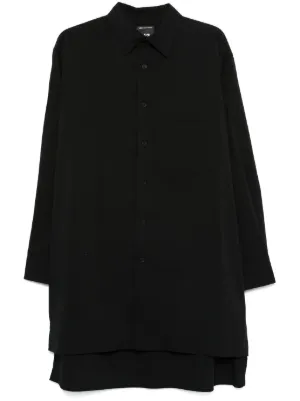 Rick Owens DRKSHDW ロングスリーブ シャツ | ブラック | FARFETCH JP