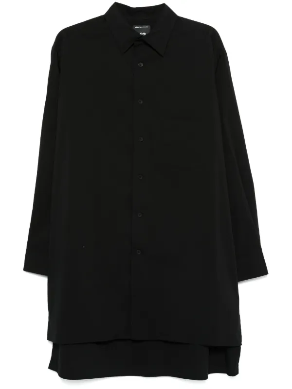 Y-3 グラフィック シャツ | ブラック | FARFETCH JP