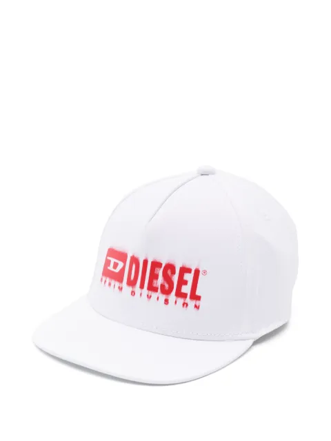 Diesel Kids Baseballkappe mit verwischtem Logo