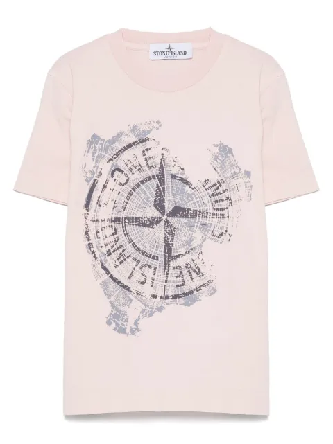 Stone Island Junior logo-print T-shirt