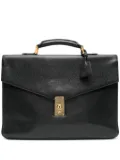 CHANEL Pre-Owned 1996-1997 leather briefcase - Black