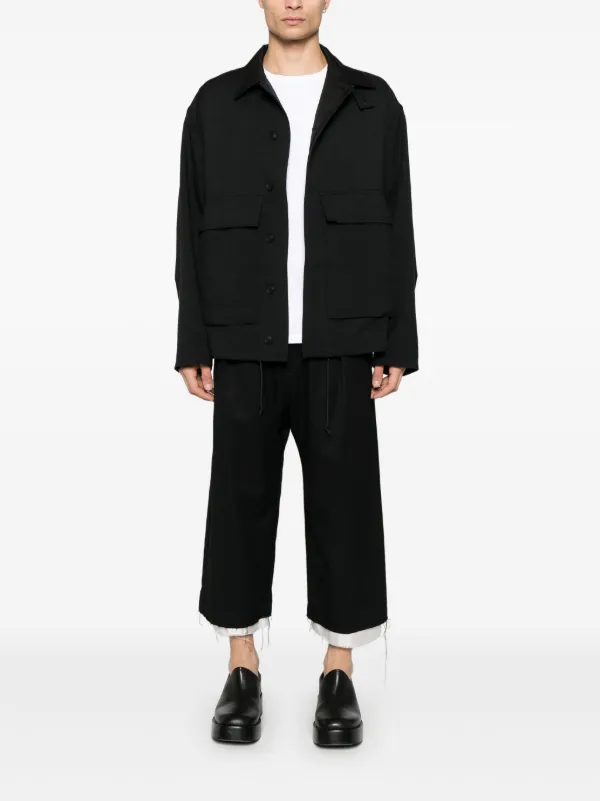 Y-3 Sport Uniform Patch コーチジャケット | ブラック Y-3 Sport Uniform Patch コーチジャケット | ブラック