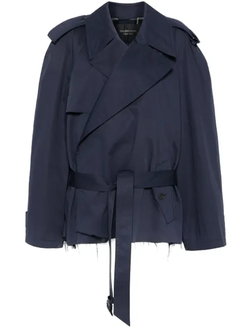 Balenciaga chamarra con cinturón