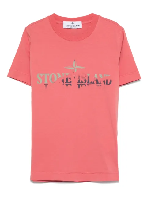 Stone Island Junior logo-print T-shirt