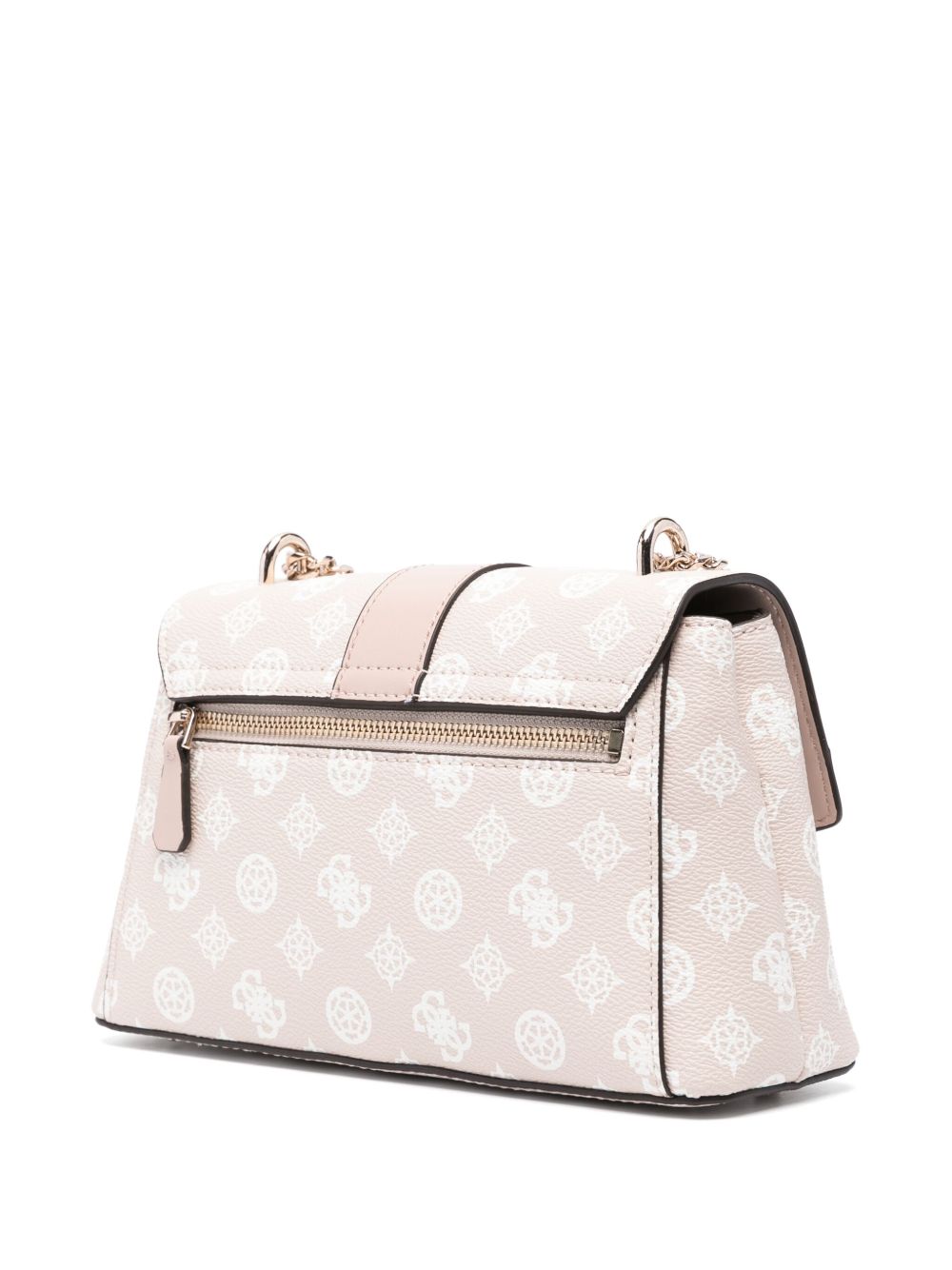 GUESS USA Crossbodytas met logoplakkaat - Roze