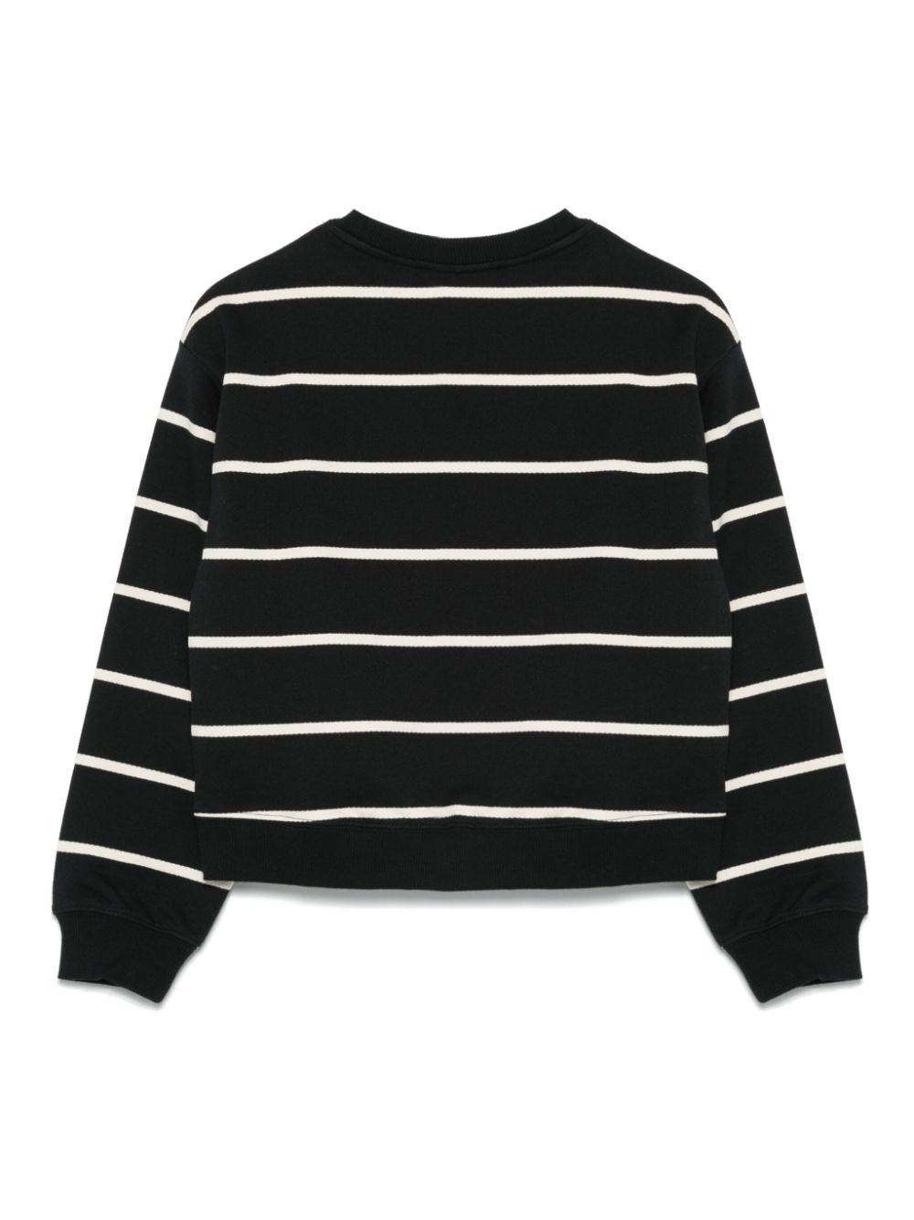 Calvin Klein Kids striped sweatshirt - Zwart