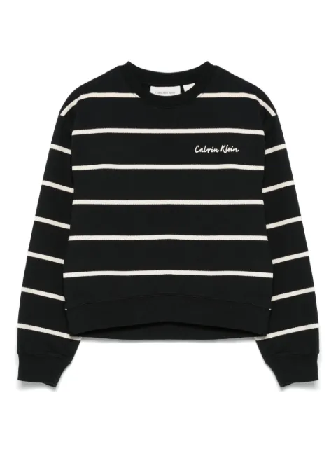 Calvin Klein Kids striped sweatshirt