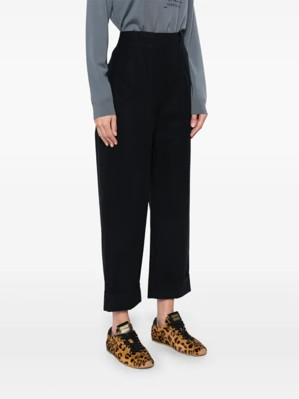 Max Mara Palio Trousers | Blue | FARFETCH TH