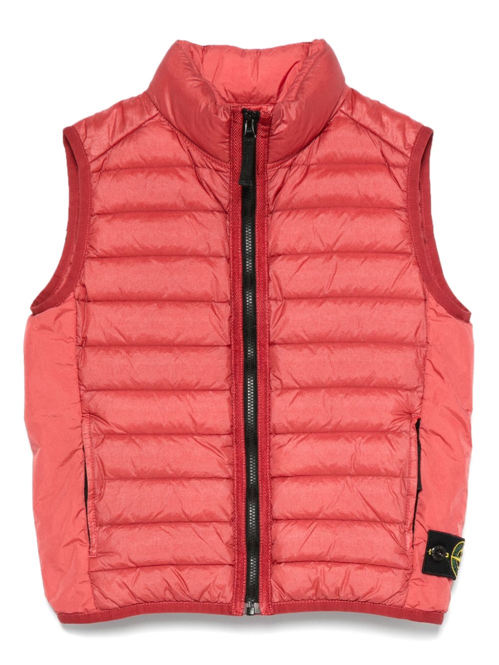 Stone Island Junior Compass-badege gilet - Red