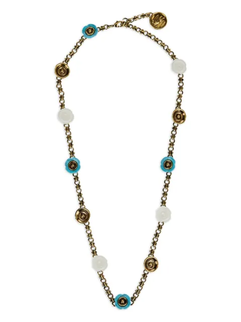 ETRO floral-charm necklace