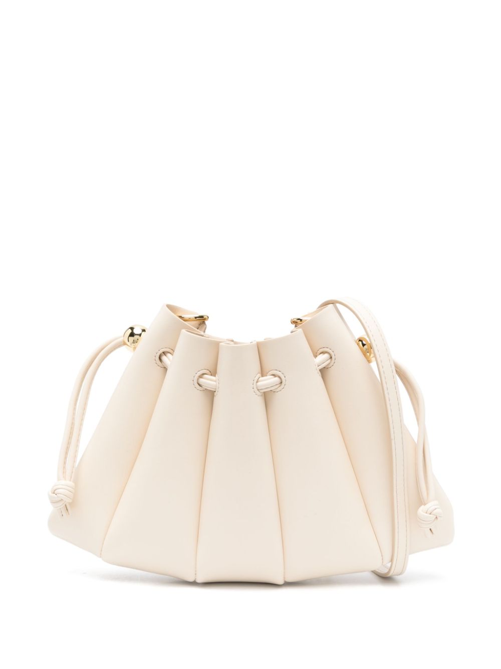 Themoirè Dafne bucket bag - Neutrals