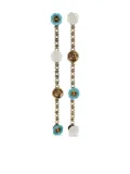 ETRO flower-chain earrings - Gold