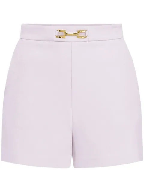 Elisabetta Franchi short à logo gravé