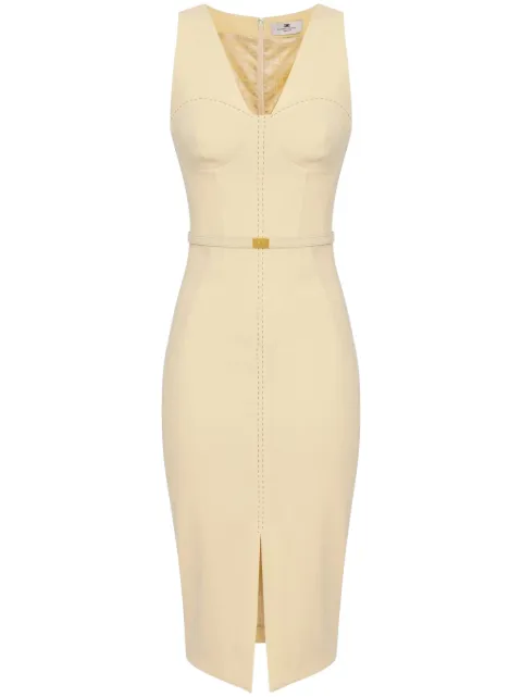 Elisabetta Franchi crepe midi dress