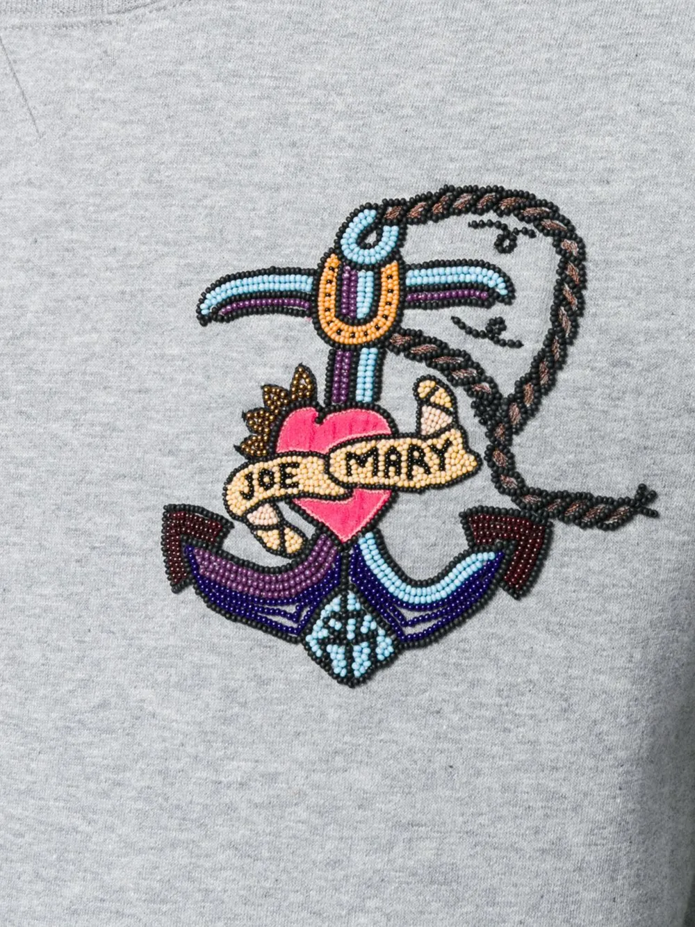 Valentino Garavani Sweater met borduurwerk Grijs