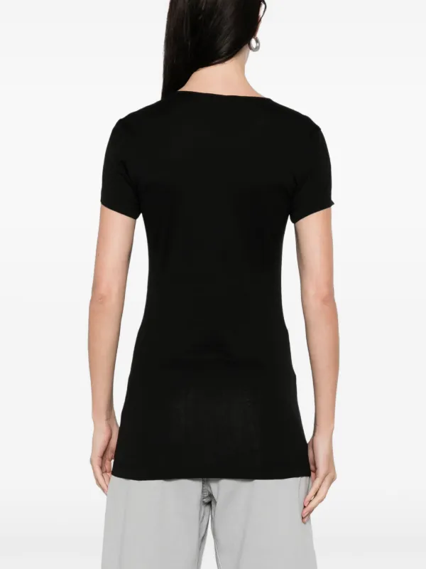 Tシャツ・カットソー LEMAIRE Woman T-Shirt Black TO1352LJ1018 BK999 LEMAIRE Cotton T-shirt | Black | FARFETCH