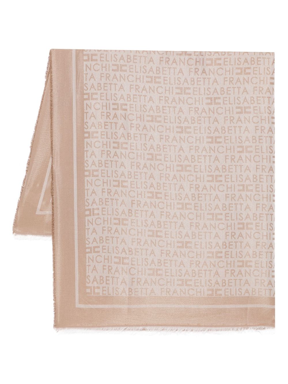 Elisabetta Franchi Pashmina scarf - Brown