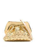 Themoirè Mirror Effect clutch bag - Gold