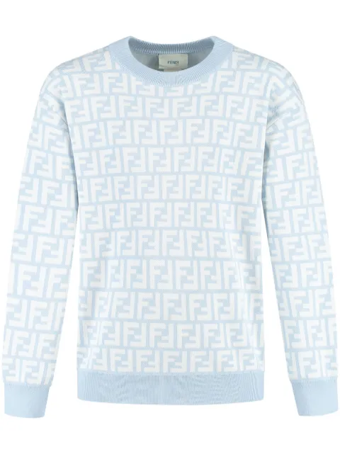 Fendi Kids FF piqué sweater