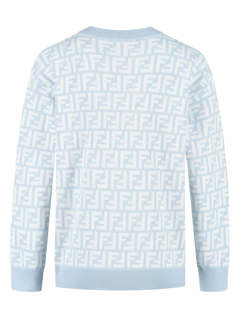 Fendi Kids Suéter com aplicação FF | Suéter de tricô e algodão | Image 2