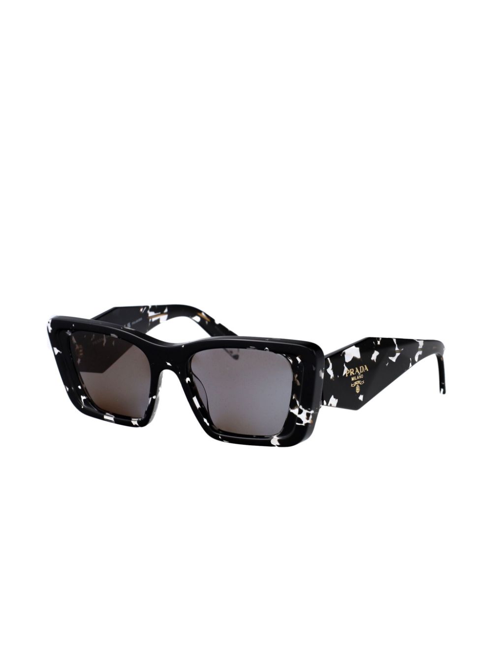 Prada Eyewear cat eye-frame sunglasses - Zwart