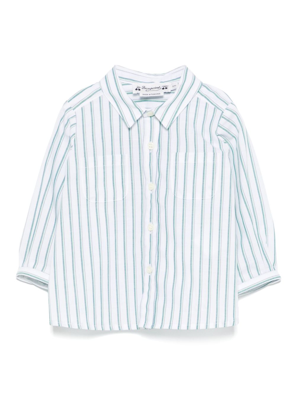 Bonpoint striped shirt - White