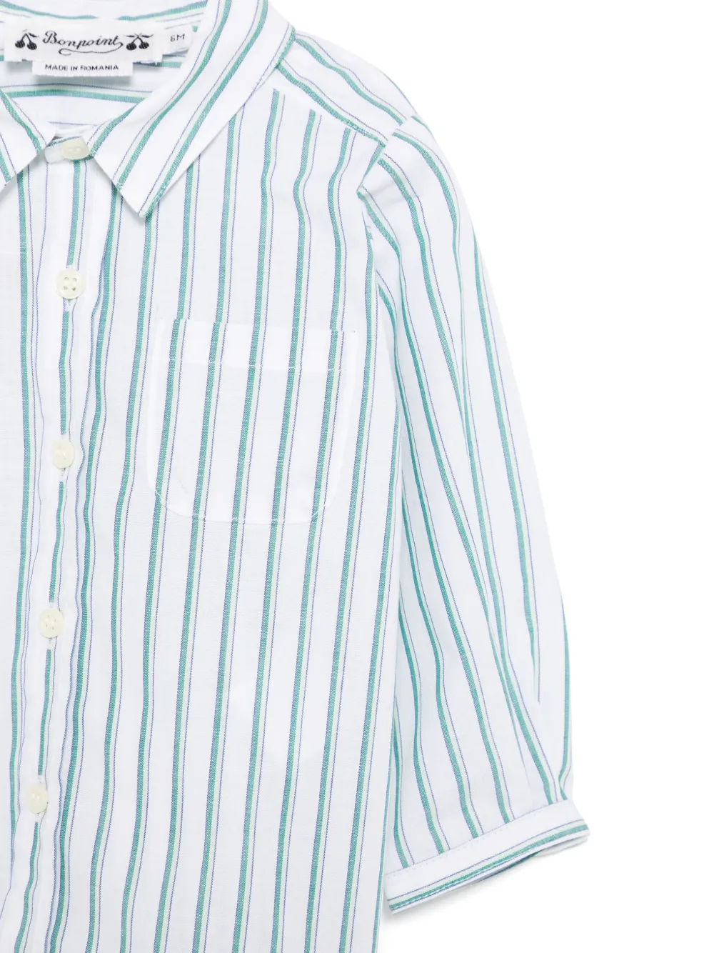 Bonpoint Gestreept shirt Wit